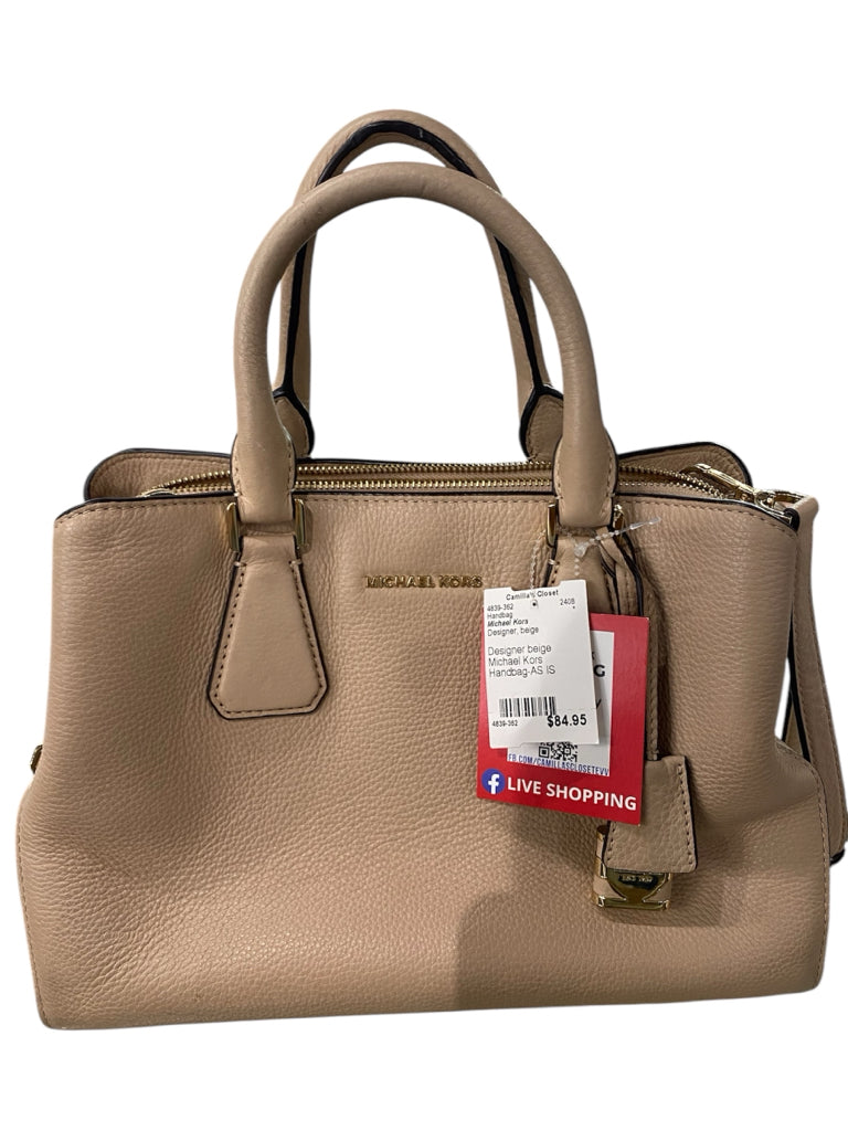 Designer beige Michael Kors Handbag