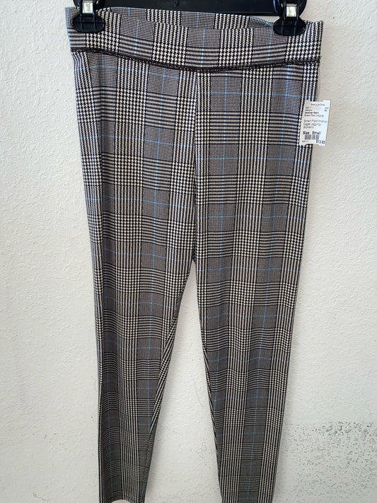 Brown Plaid American Eagle Leggings Women's