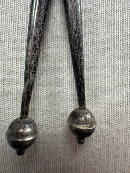 Zuni Sterling Silver Native American Vintage Bolo Tie