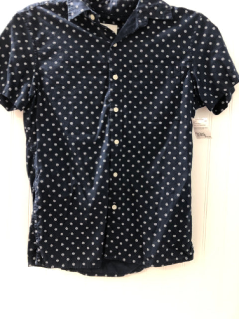 Navy American Eagle Short Sleeve Shirt Men's