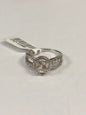 Sterling Silver CZ Ring Size 6.75