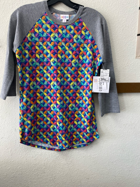 Multi-Color LulaRoe Long Sleeve Shirt Women's