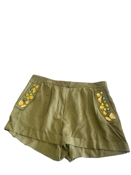 Green H&M Shorts Women's