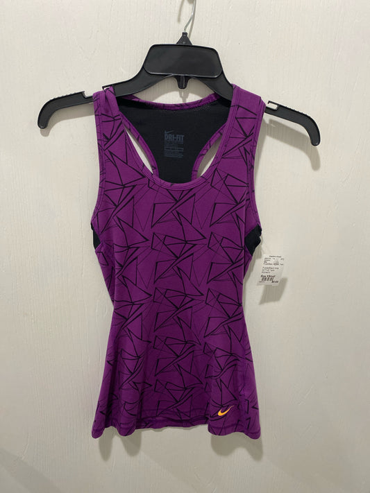 Purple/Black Nike ACTIVE Tank Women's