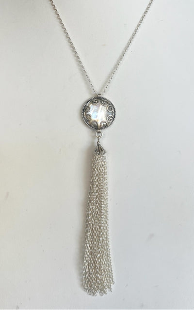 Sterling Silver Pearl 18" Necklace New JTV