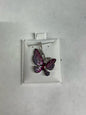 Sterling Silver CZ Butterfly Pendant & Necklace JTV New
