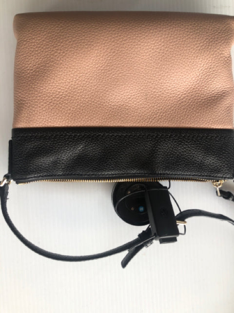 Designer Kate Spade Black/Beige Crossbody