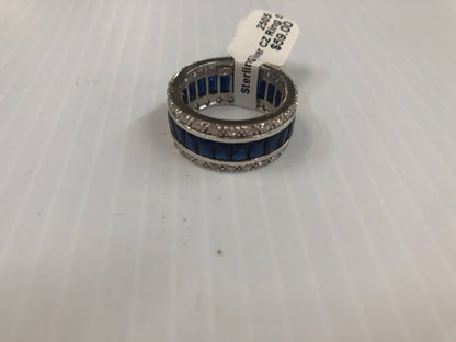 2 PC Sterling Silver Wedding Set Size 9