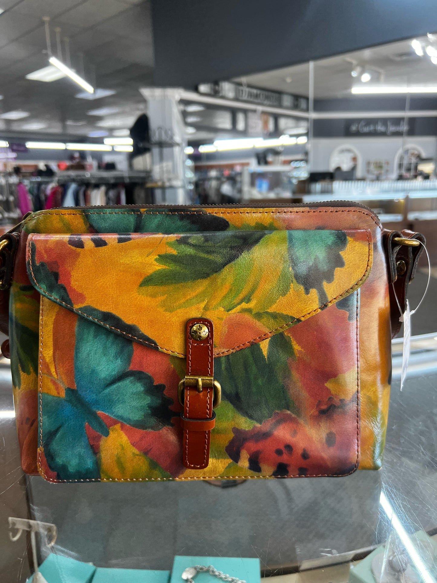 Designer Patricia Nash Multi Color Handbag