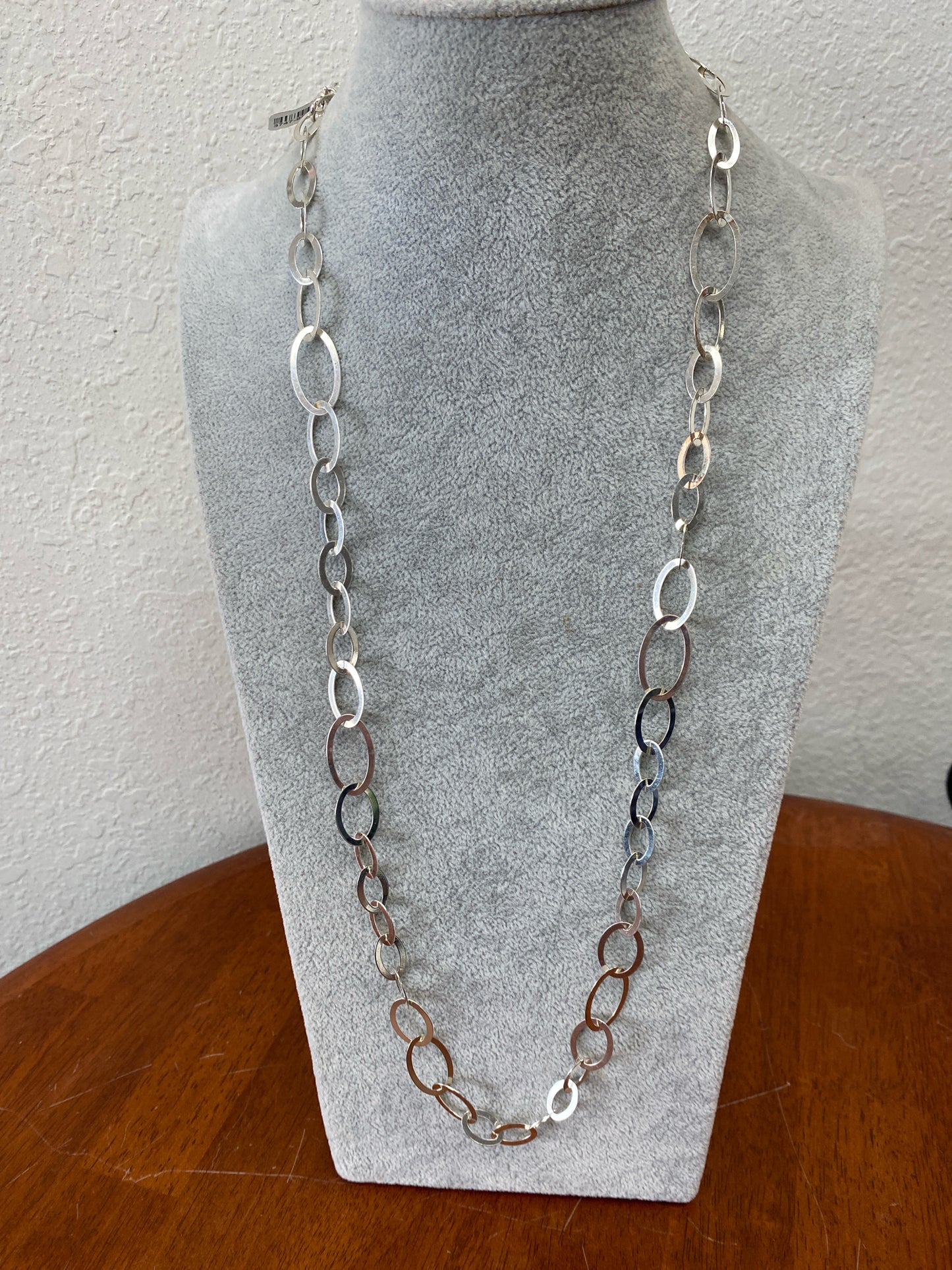 950 Silver Long Necklace