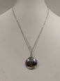Sterling Silver Necklace 20"-21" Eye