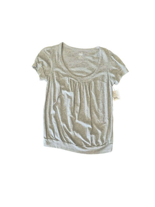 Gray Duo Maternity MATERNITY Short Sleeve Shirt Women's