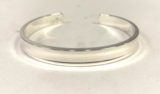 Sterling Silver Bracelet Open Cuff