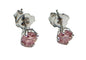 14k White Gold 1/2 ct tw Lab Created Diamond Earrings