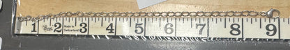 JAMES AVERY 9" 925 Sterling Silver Charm Bracelet Anklet