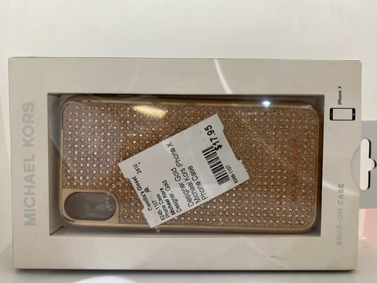 Designer Gold Michael Kors Phone Case