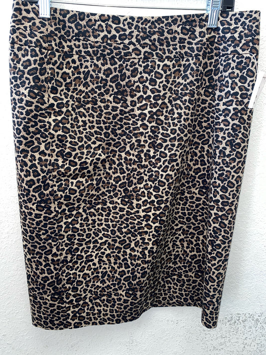 Animal Print Chico's Skirt Women's