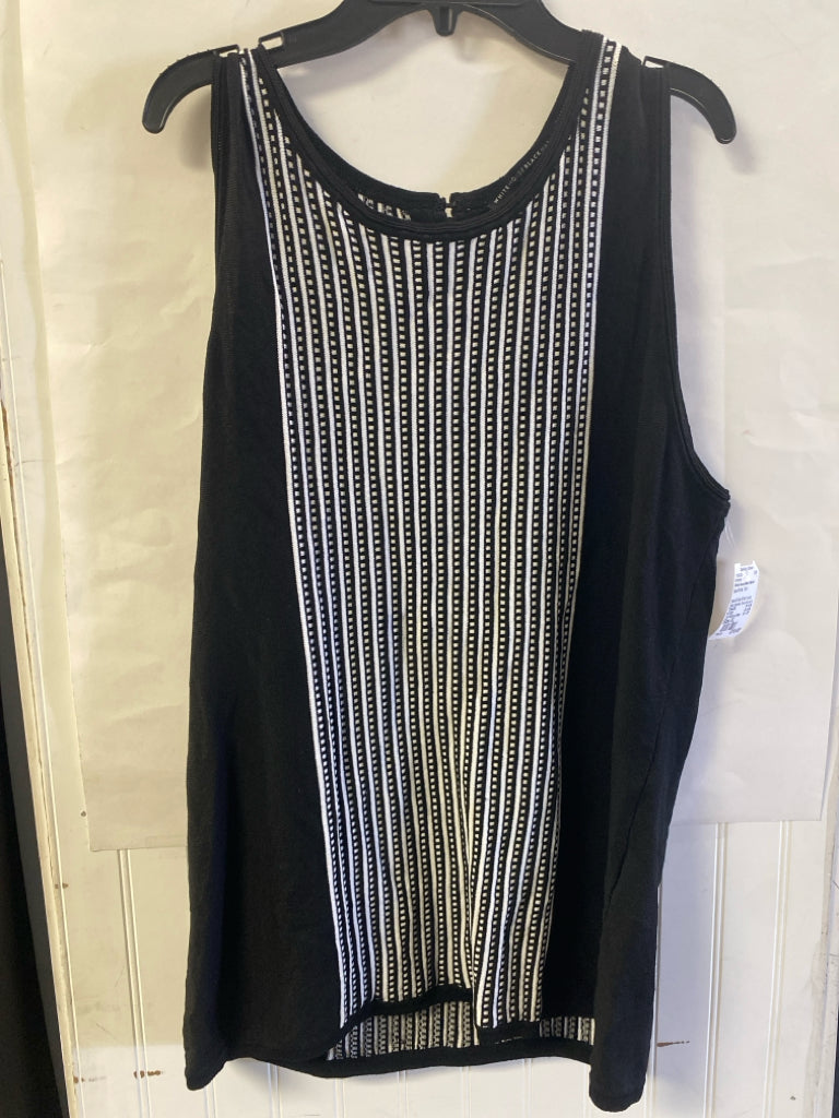 Black/White White House Black Market Tank Women's