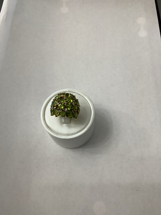 Gold Over Sterling Silver Ring Size 8 Stauer