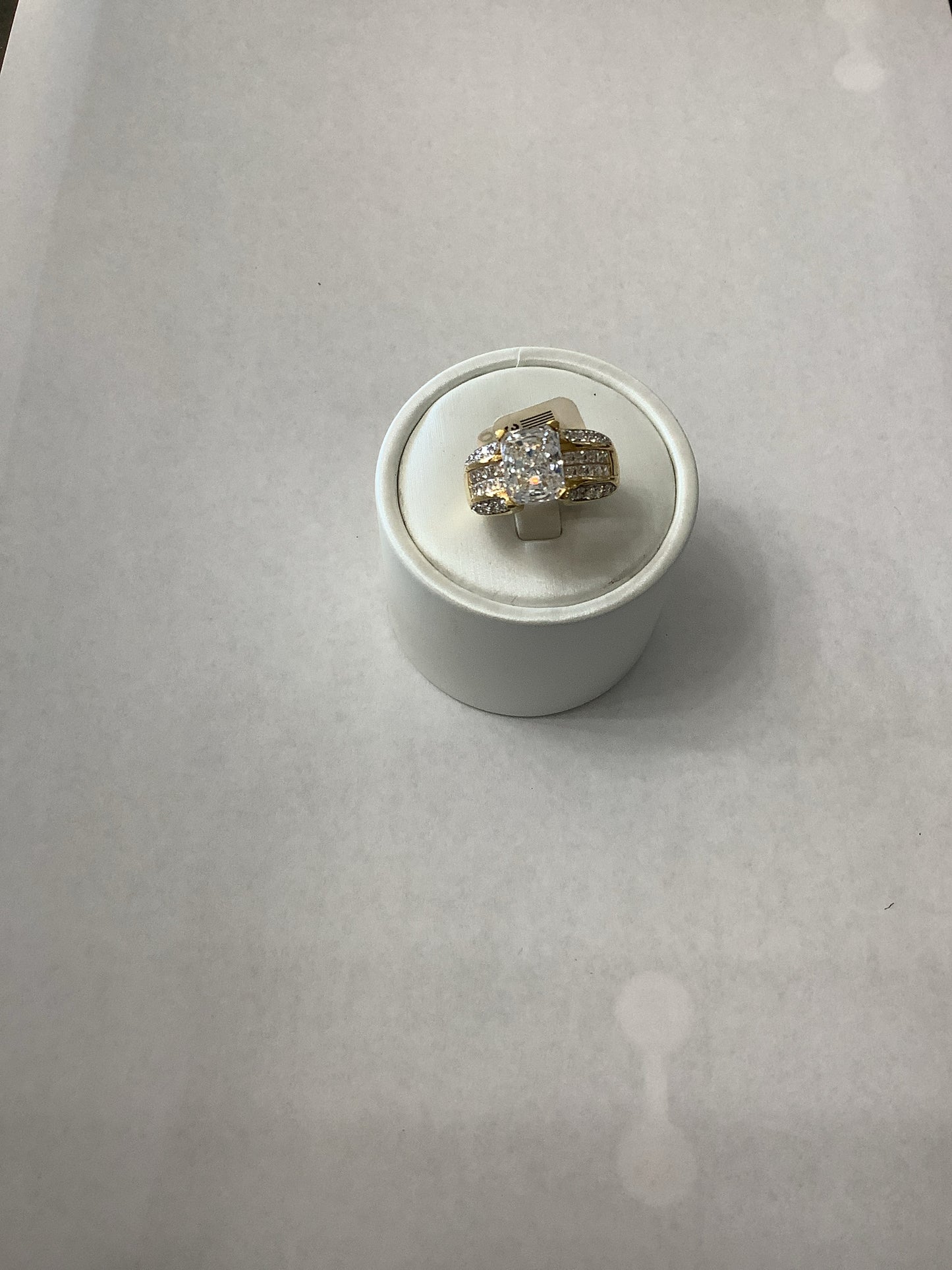 Gold Over Sterling Ring Size 8
