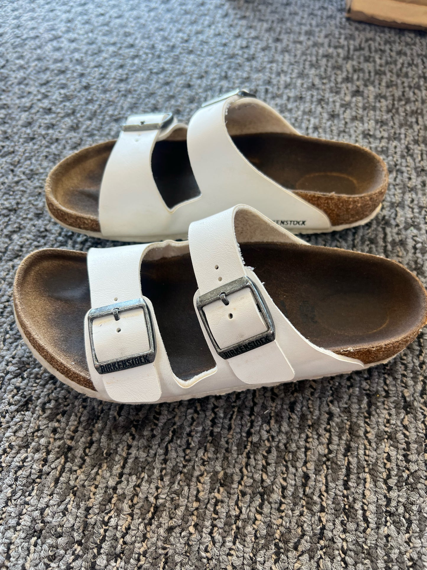 White Birkenstock Sandals Girls