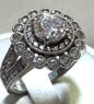 Sterling Silver CZ Ring Size 7