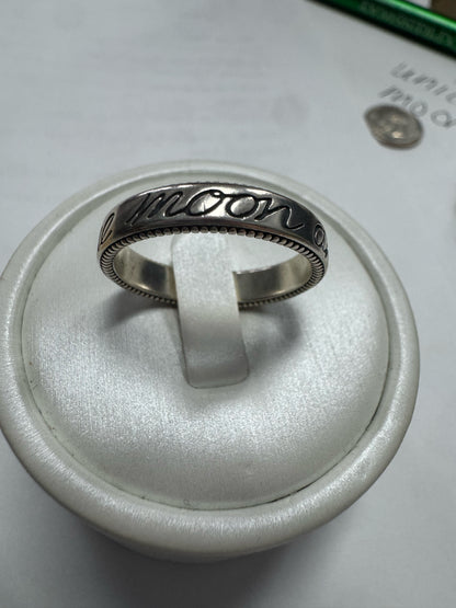 James Avery To The Moon And Back Ring 925 Sterling Silver Size 9 Band