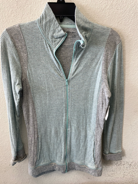 Teal/Gray Eddie Bauer Long Sleeve Shirt Women's