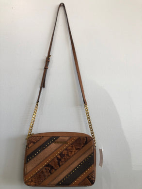 Designer Brown Print Michael Kors Handbag