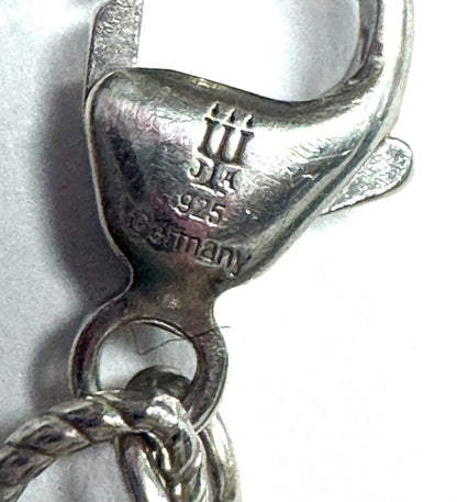 JAMES AVERY 9" 925 Sterling Silver Charm Bracelet Anklet
