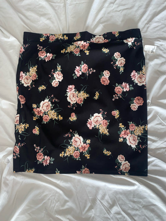 Floral Torrid Skirt NEW Women's