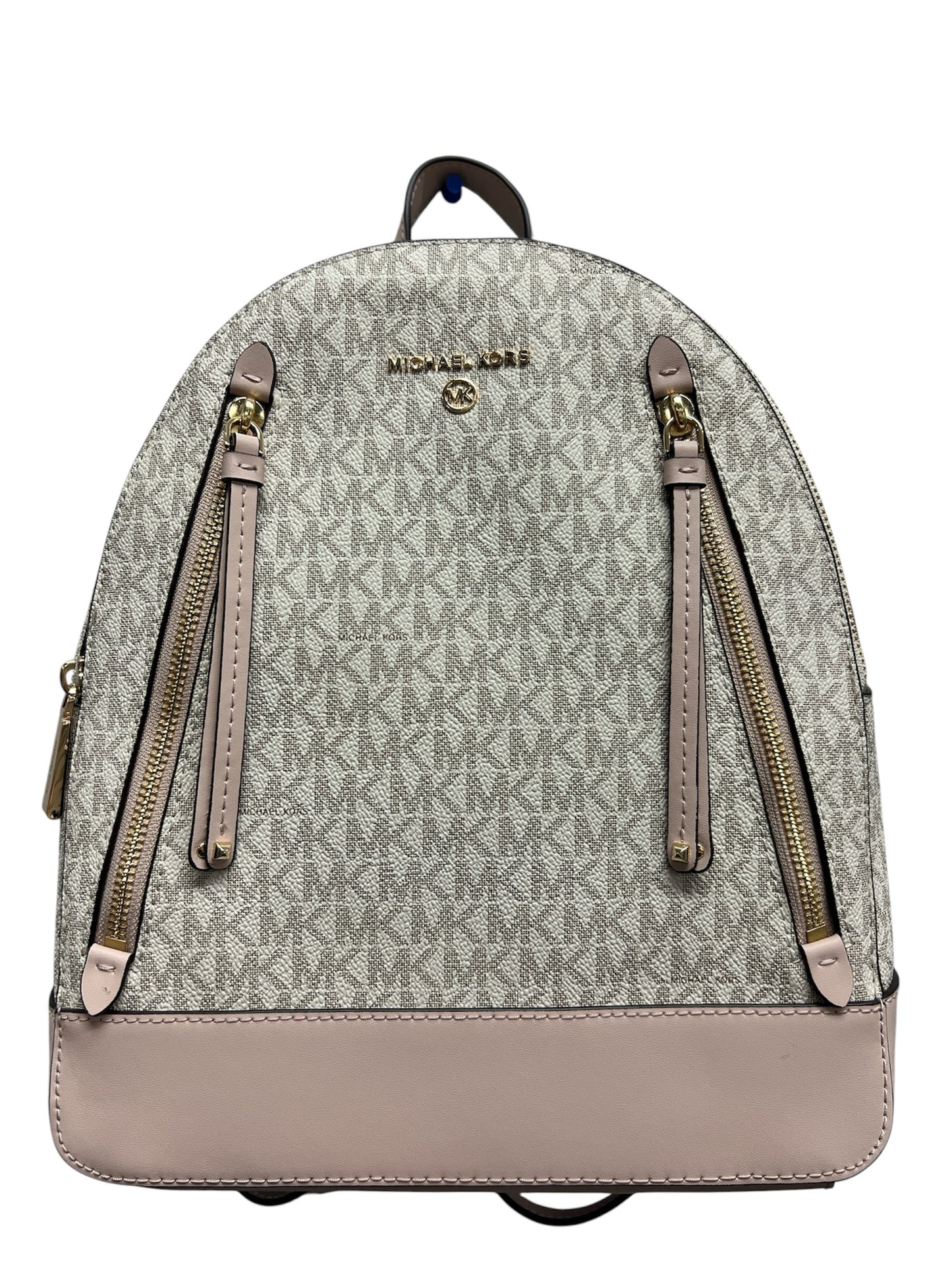 Designer NEW Michael Kors White/Blush Backpack