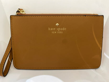 Designer Kate Spade Tan Wristlet