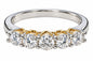 Moissanite Sterling Silver Ring JTV