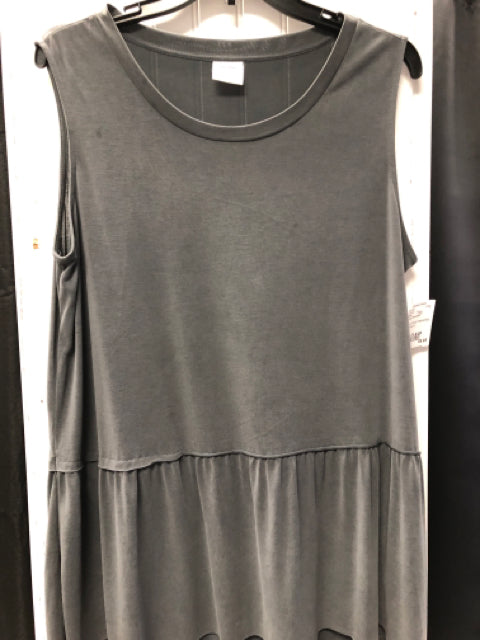 Gray Mote Sleeveless Women's