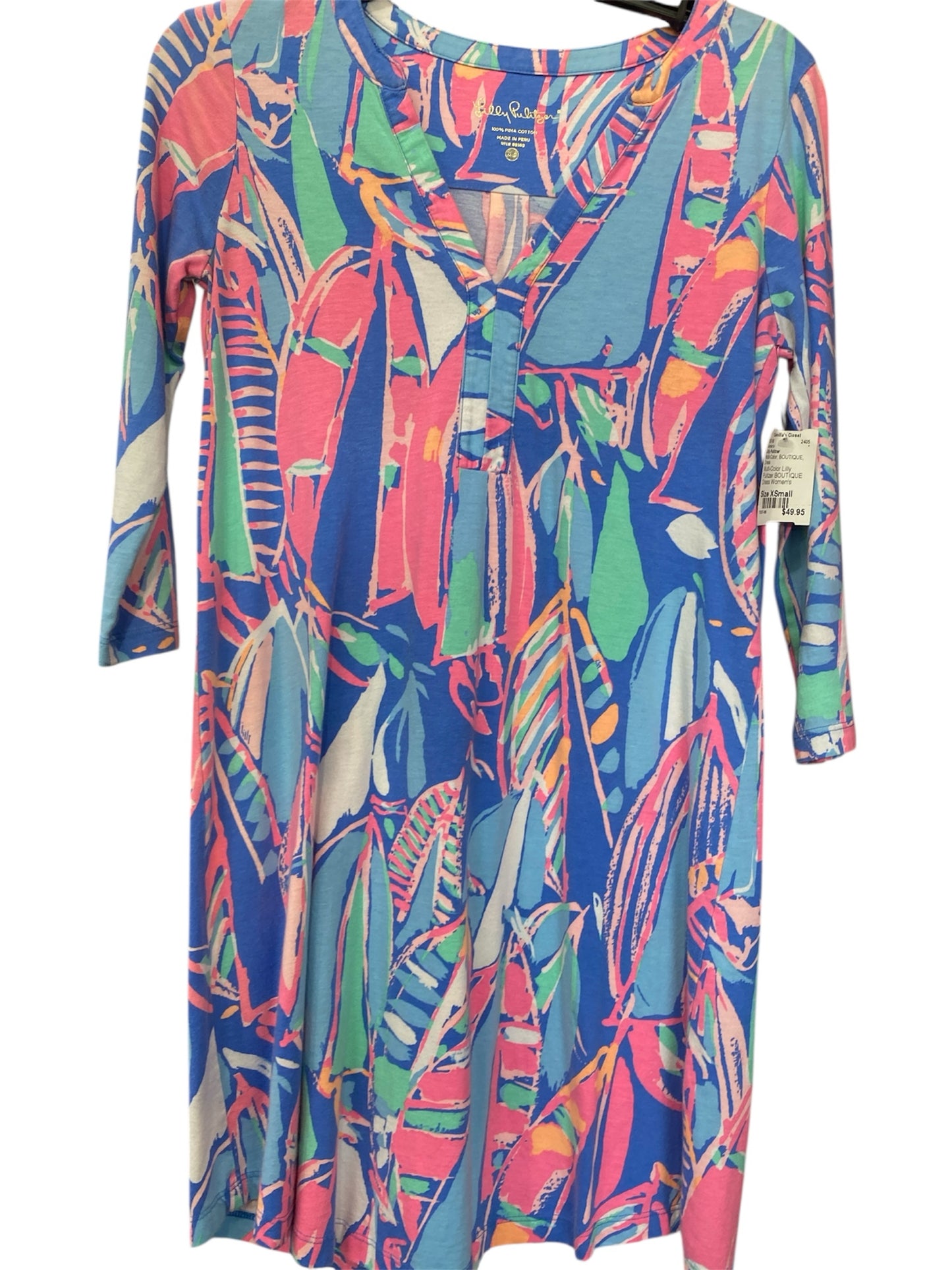 Multi-Color Lilly Pulitzer BOUTIQUE Dress Women's