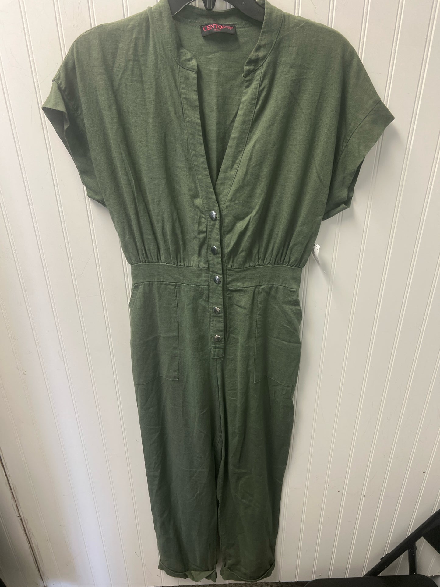 Green Cento Romper Women's