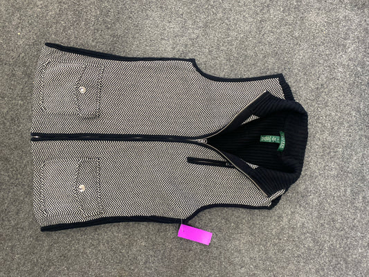 Black And White Lauren Ralph Lauren BOUTIQUE Vest Women's