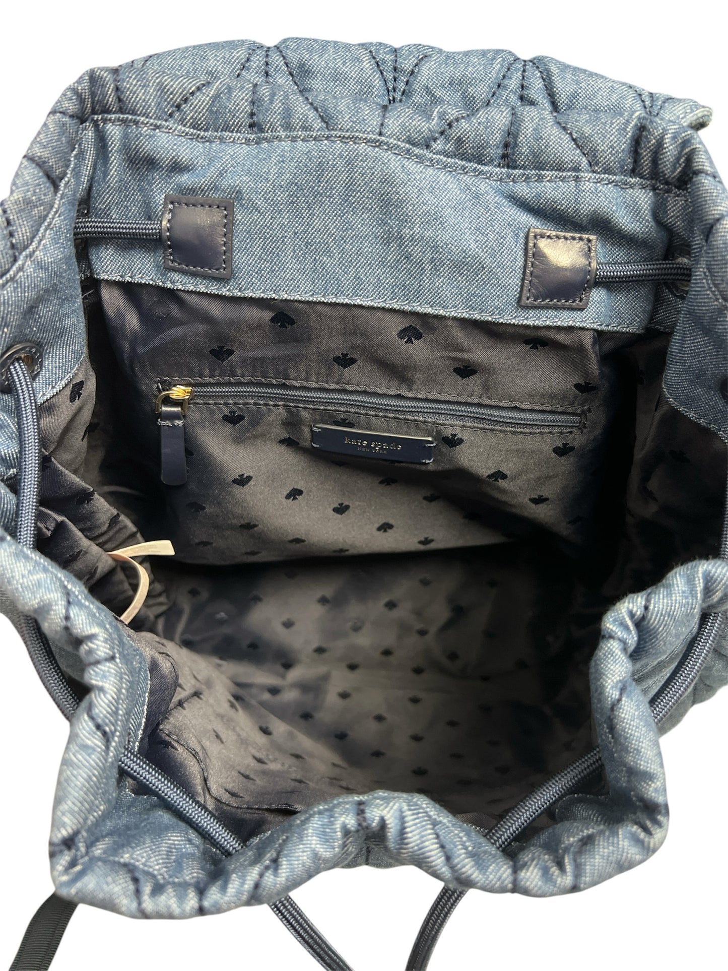 Designer Kate Spade Denim Backpack
