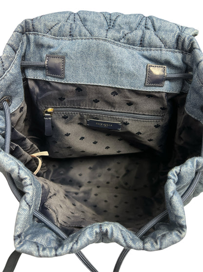 Designer Kate Spade Denim Backpack