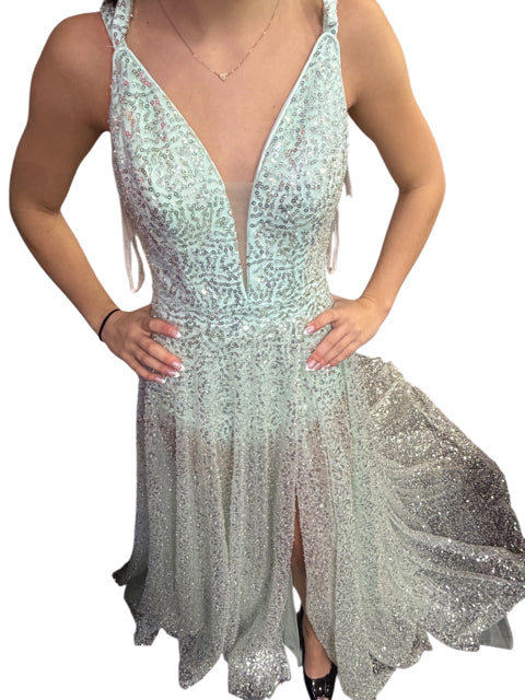 Size 0 panoply Aqua Women's Prom