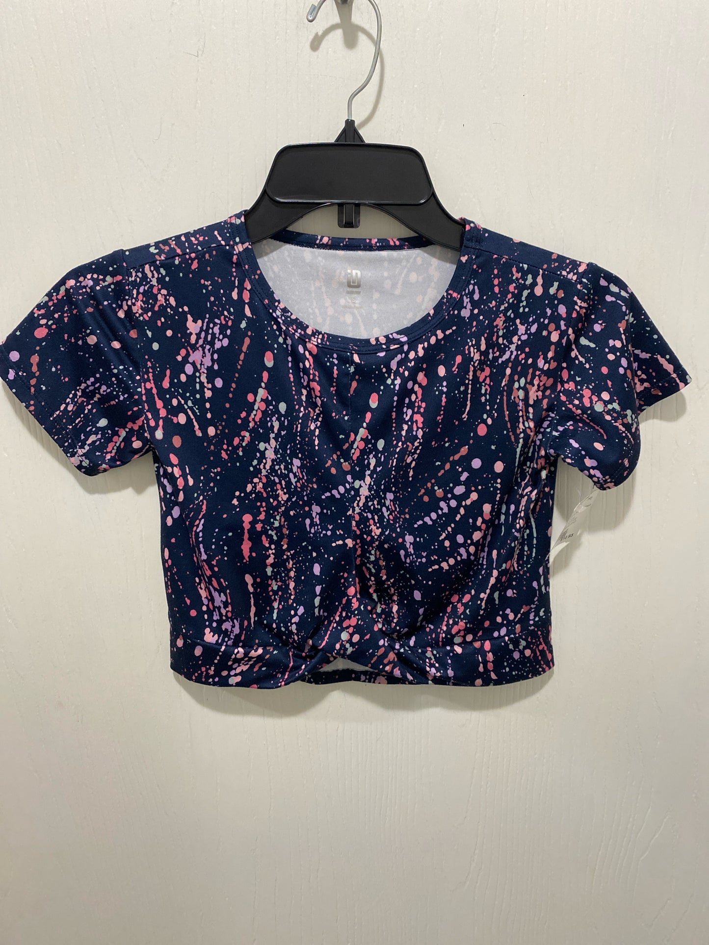 navy and pink Ideology ACTIVE Short Sleeve Shirt Women's