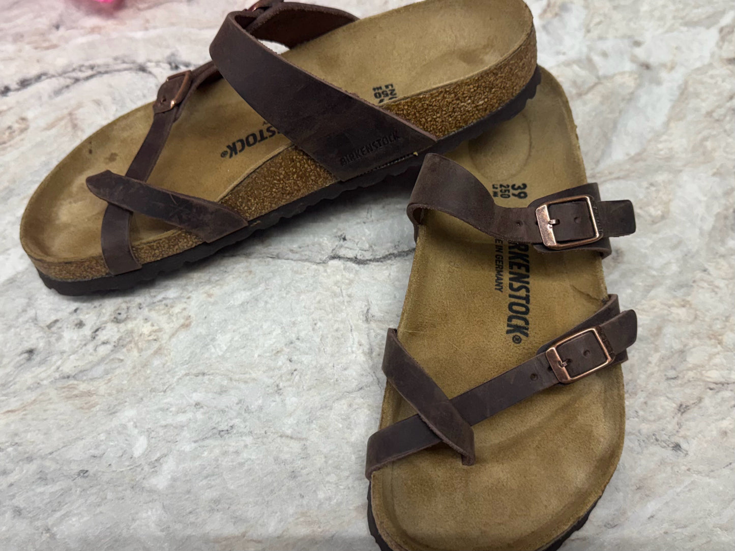Brown Birkenstock Mayari Sandals Womens Size 39 Size 8.5