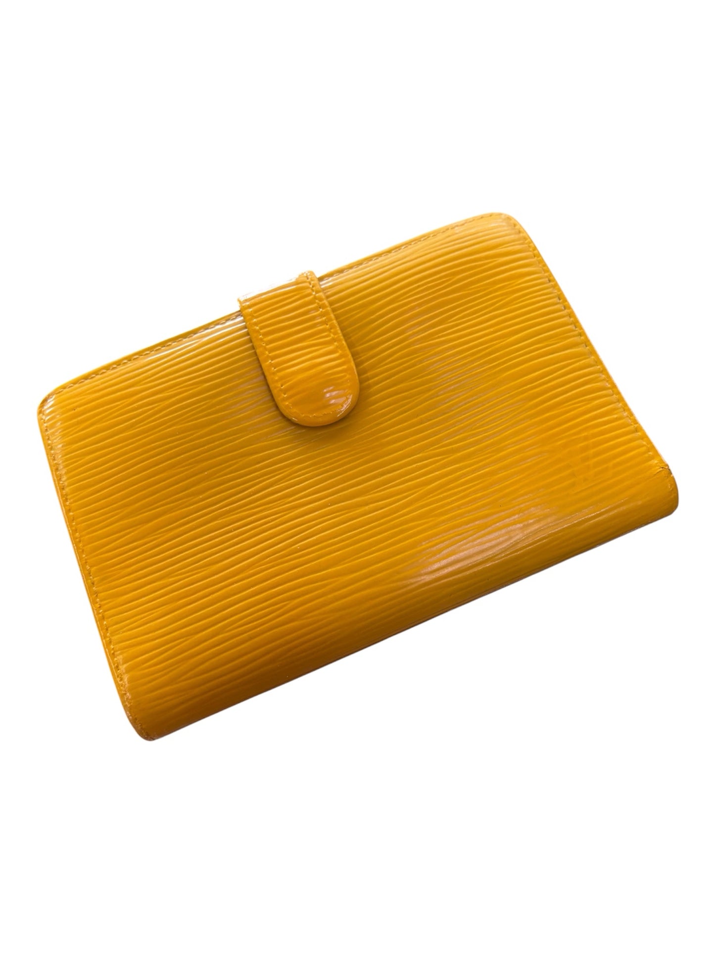 Designer Louis Vuitton Yellow Wallet