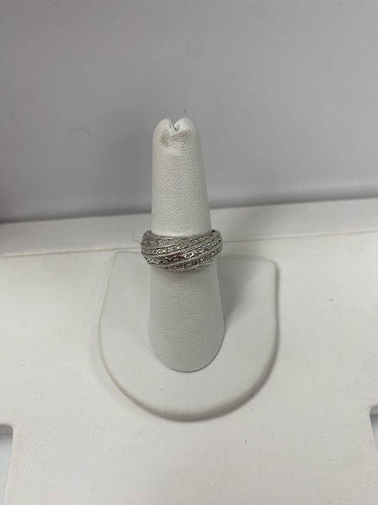 Bradford Exchange Diam Sterling Ring