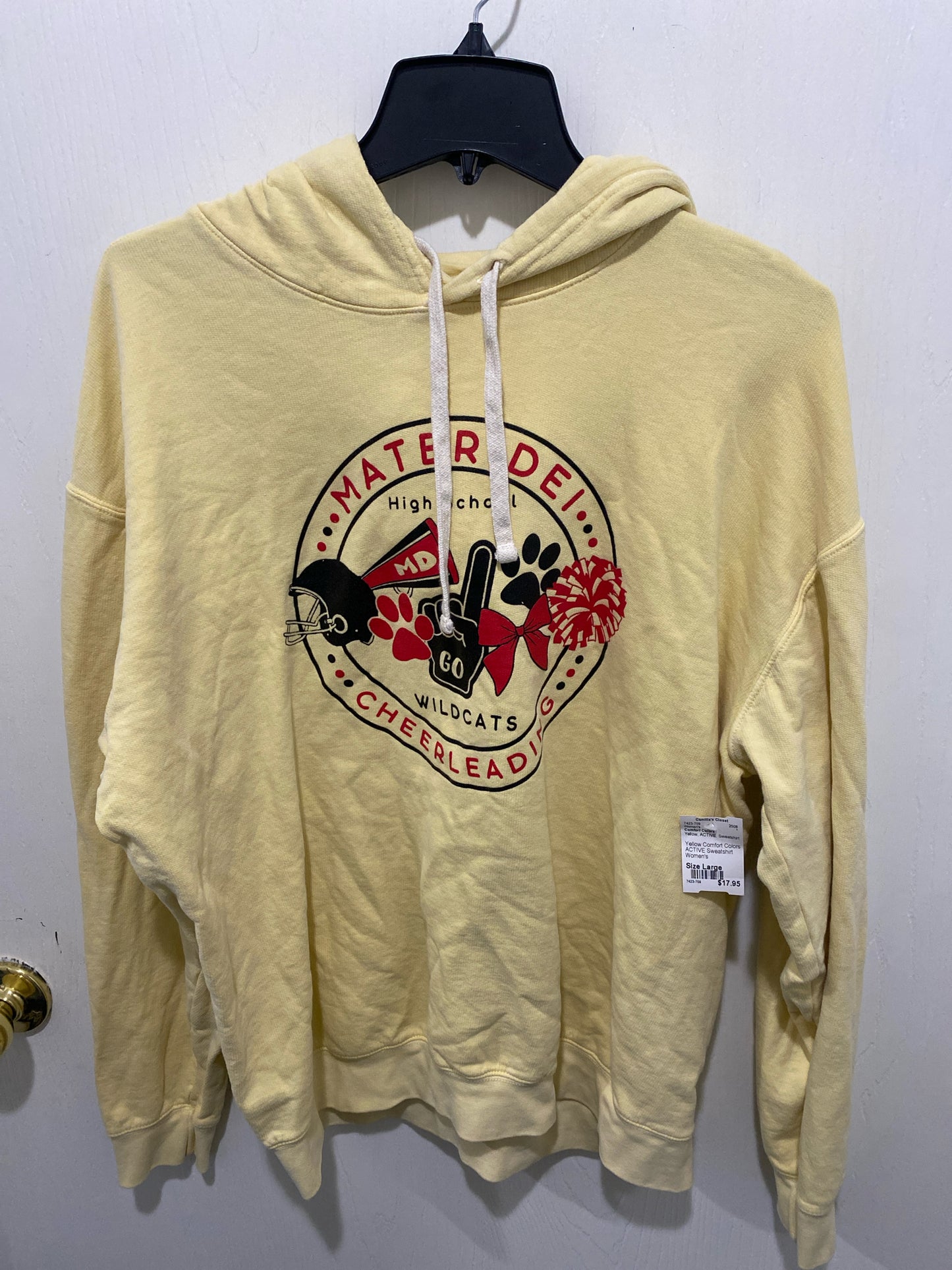 Yellow Comfort Colors ACTIVE Sweatshirt Women's