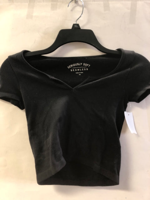 Black Aeropostale Short Sleeve Shirt Women's