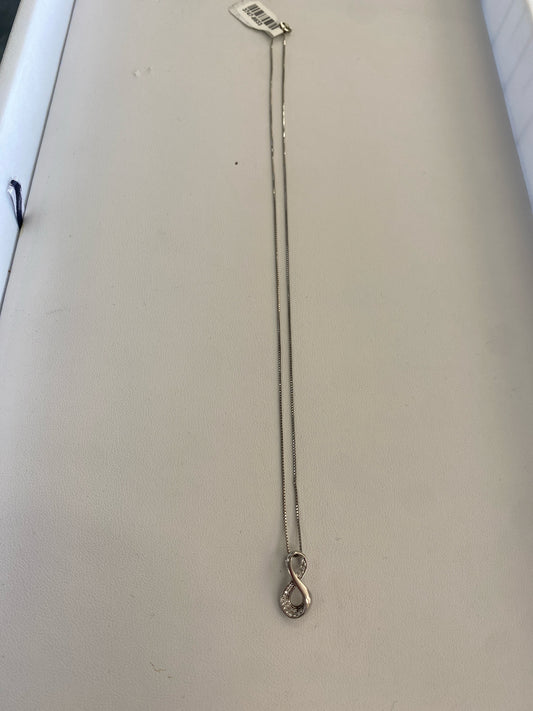 Sterling Diamond Pendant