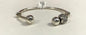 Pandora Sterling Bangle Bracelet w/ Charm