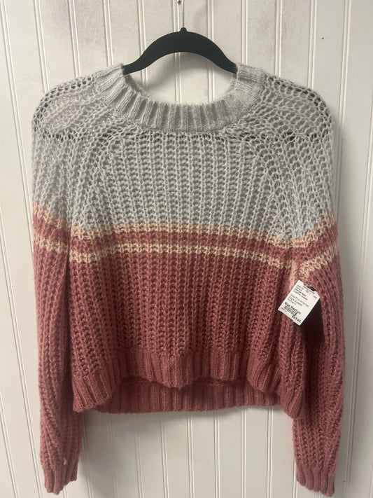 Gray/Pink American Eagle Sweater Women's
